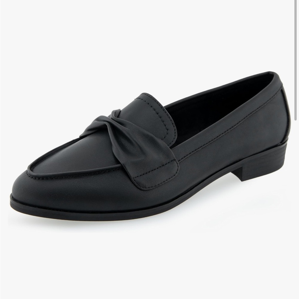Aerosoles Ellis Black Loafers 8W